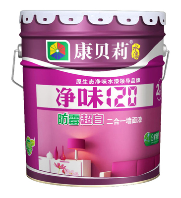 凈味120防霉超白2合1墻面漆